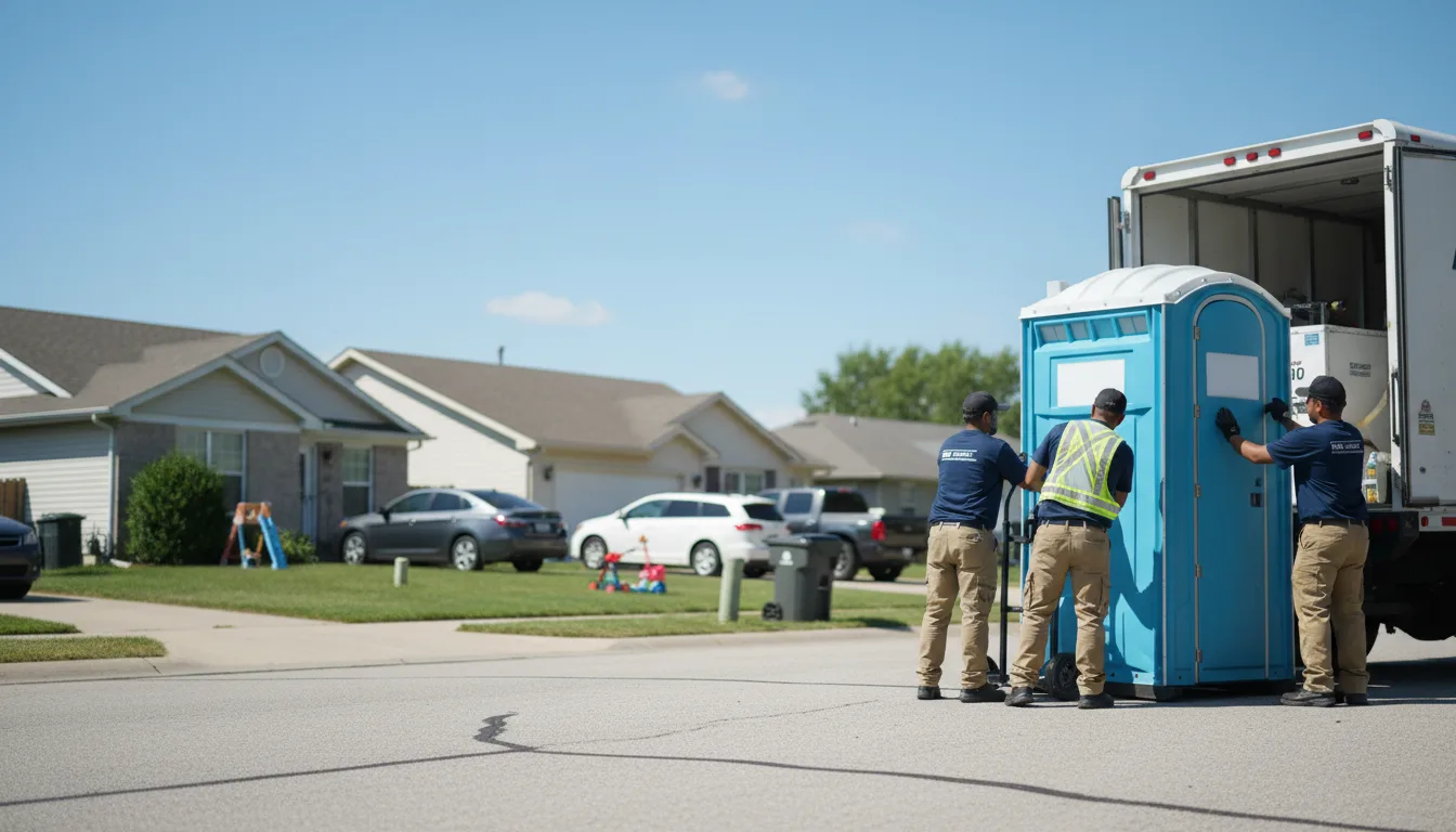Standard Porta Potty Rentals in Cedar Point, IL near me